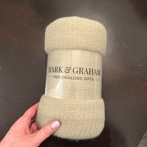 Mark & Graham Colorblock Throw - Picture 1 of 3